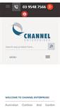 Mobile Screenshot of channelenterprises.com